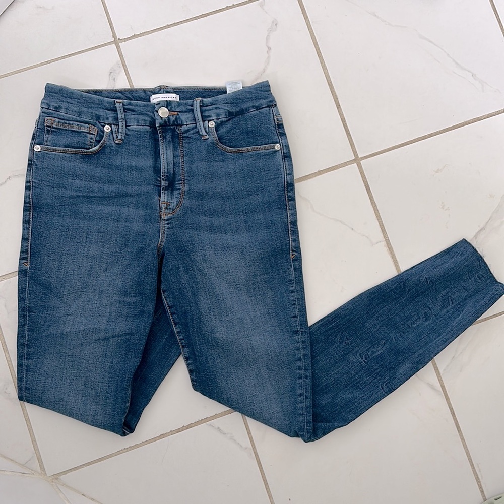 Good American. Good Legs. Chewed Hem